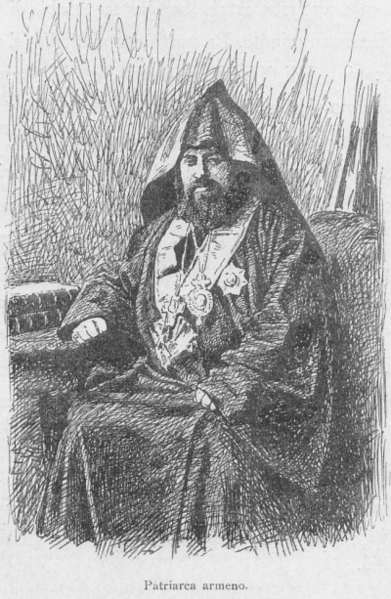 Αρμένιος Πατριάρχης Κωνσταντινούπολης το 1878.