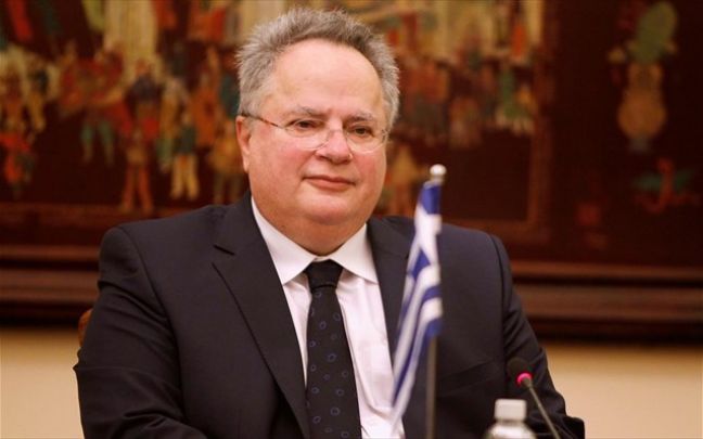   Ο Έλληνας υπουργός Εξωτερικών πρότεινε τη συνεργασία μεταξύ διευθύνσεων των υπουργείων Εξωτερικών προκειμένου να ενισχυθεί ο πολιτικός διάλογος μεταξύ των δύο πλευρών (φωτ. αρχείου).
