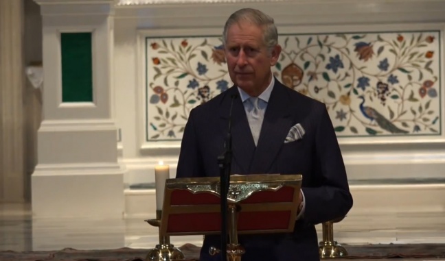 The Prince of Wales visits St. Yeghiche Armenian Church