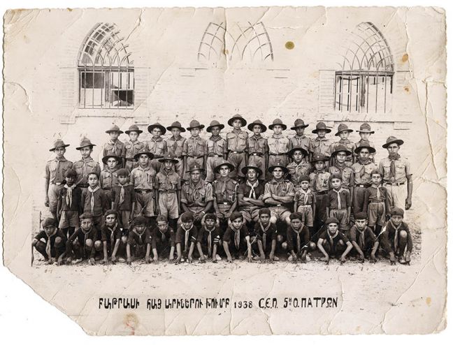 Αρμένιοι Πρόσκοποι Πάτρας, 1938