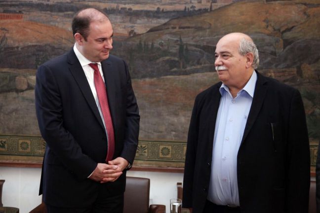 Συνάντηση του Προέδρου της Βουλής με τον νέο Πρέσβη της Αρμενίας