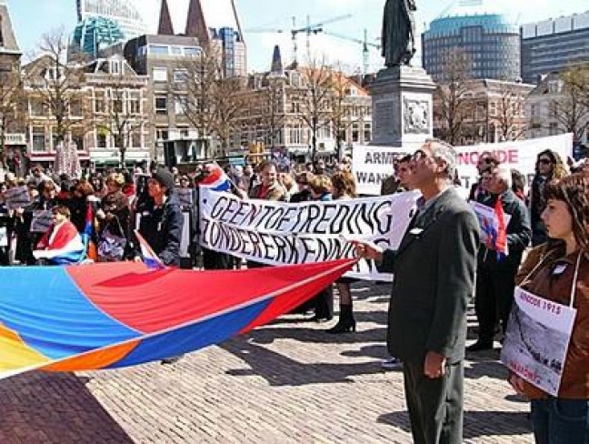 Armenian Genocide denial reported to the Dutch Police