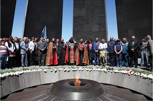 Η Αρμενία τίμησε τα θύματα της Γενοκτονίας των Ποντίων (φωτο-βίντεο)