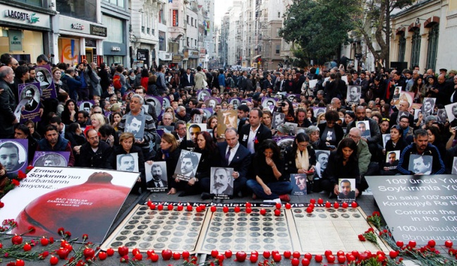 Οι Αρμένιοι της Κωνσταντινούπολης τίμησαν τη μνήμη της σφαγής του 1915