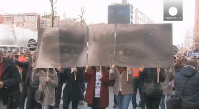 Τουρκία: Πορεία στη μνήμη του εκδότη της εφημερίδας Agos Χράντ Ντίνκ