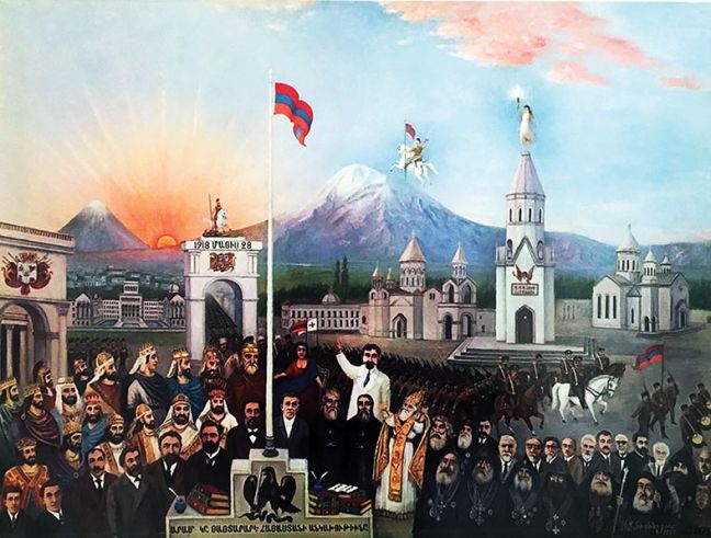 Η Ιστορική διαδρομή της δημιουργίας της Δημοκρατίας της Αρμενίας του 1918