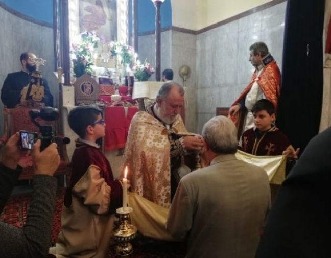 Ηράκλειο: Θεία Λειτουργία στην Αρμένικη Εκκλησία μετά από 350 χρόνια (photo)