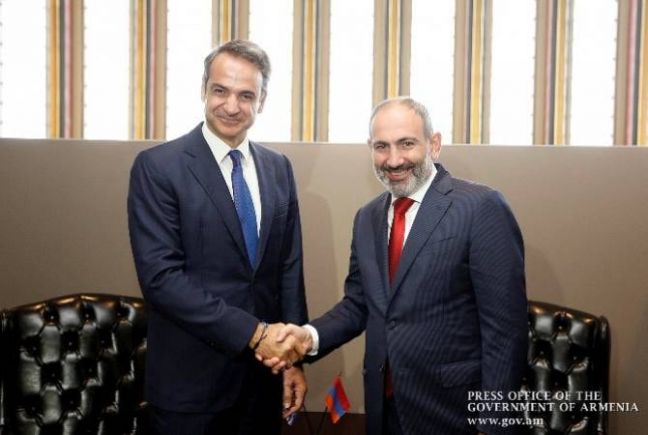 Στη Νέα Υόρκη οι Πρωθυπουργοί Αρμενίας και Ελλάδας συζήτησαν την ανάπτυξη της διμερούς συνεργασίας