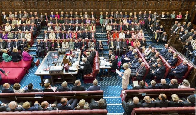 Γενική άποψη της Βουλής των Λόρδων (φωτ.: House of Lords / Flickr)
