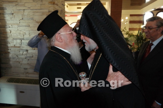 Συνάντηση Οικουμενικού Πατριάρχη με τον Πατριάρχη των Αρμενίων (φωτογραφίες)